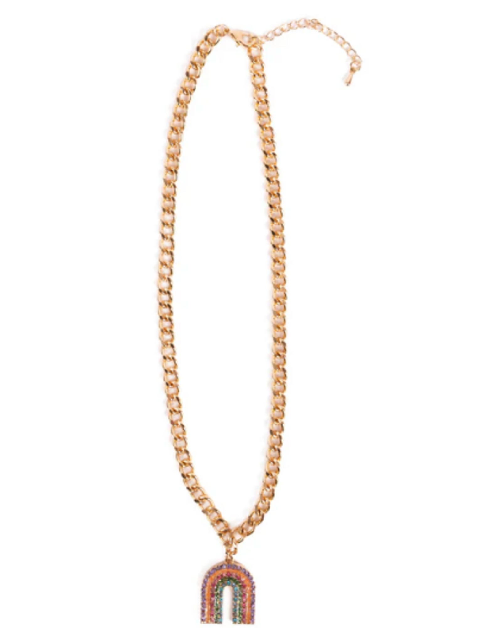Great Pretenders Boutique Chic Somewhere Over the Rhinestone Necklace