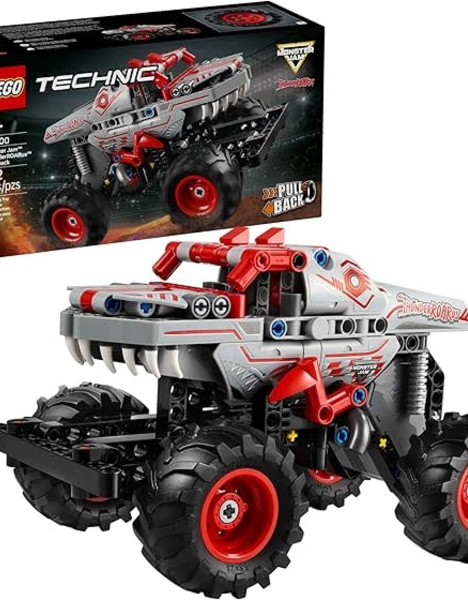 LEGO 42200 Monster Jam Thunder ROAR Pull-Back