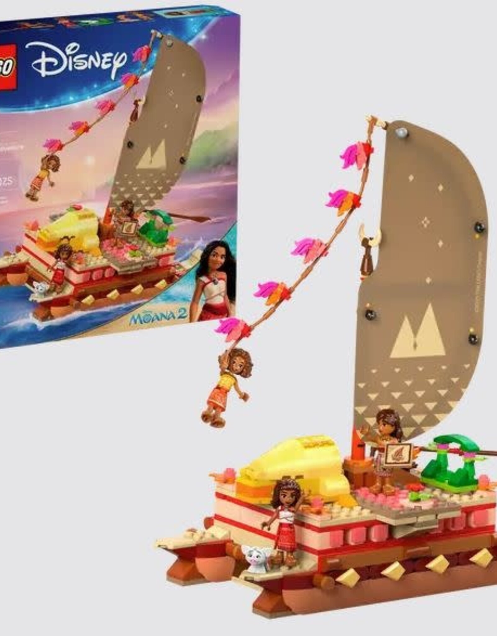 LEGO 43270 Moana's Adventure Canoe