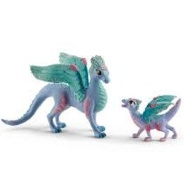 Schleich Flower dragon and baby 70592