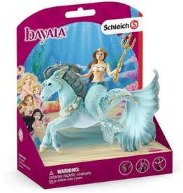 Schleich Mermaid Eyela on underwater horse 70594