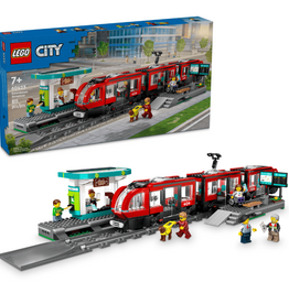 LEGO 60423 Downtown Streetcar and Station