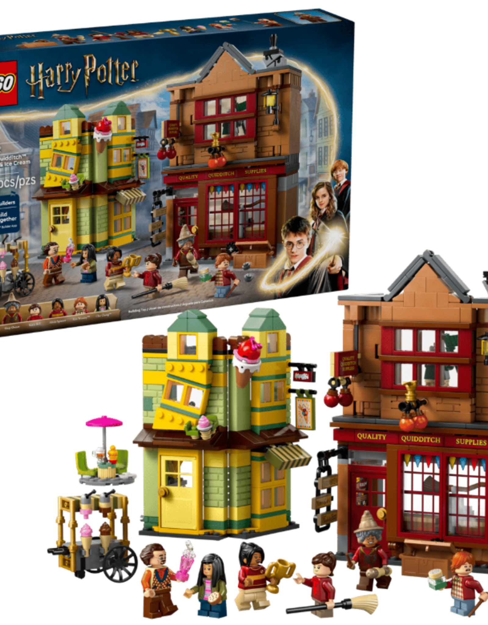 LEGO 76452 Quality Quidditch Supplies & Ice Cream Parlour