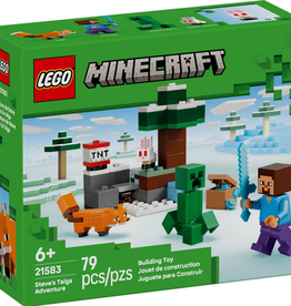 LEGO 21583 Steve's Taiga Adventure