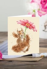 Wrendale Design Card - Flowers Come After Rain Gift Enclosure Card