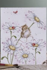 Wrendale Design Card - Oops a Daisy Single Card