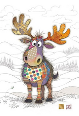 Bug Art Greeting Card - Maxi Moose