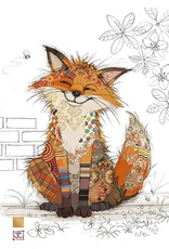 Bug Art Greeting Card - Frankie Fox