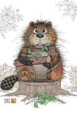 Bug Art Greeting Card - Barry Beaver