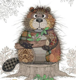 Bug Art Greeting Card - Barry Beaver