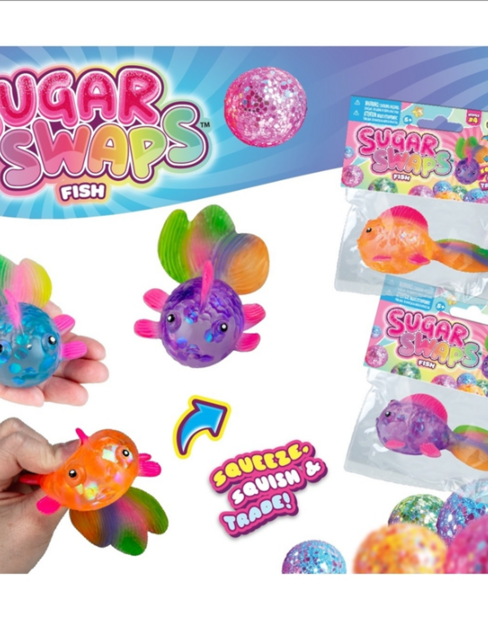 ORBtoys Sugar Swaps Goldfish Asst.