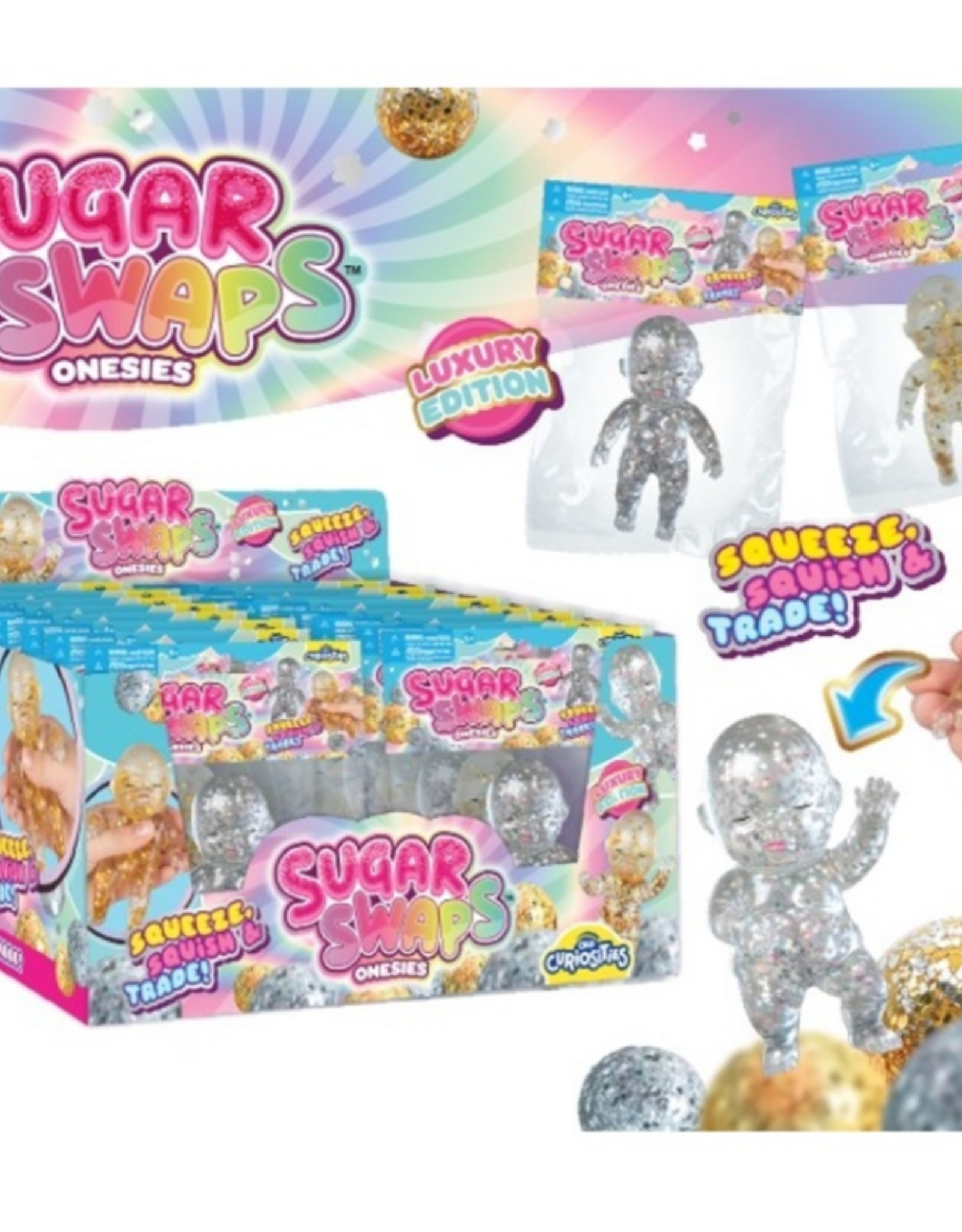 ORBtoys Sugar Swaps Onessies Luxury Edition (Sliver/Gold) Asst.