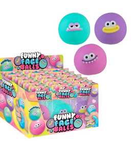 ORBtoys Funny Faces Balls Asst.