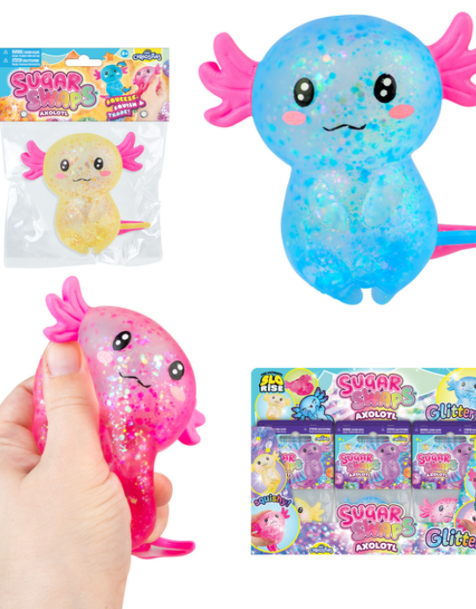 ORBtoys ORB™ Curiosities Sparklee Axolotl Asst.