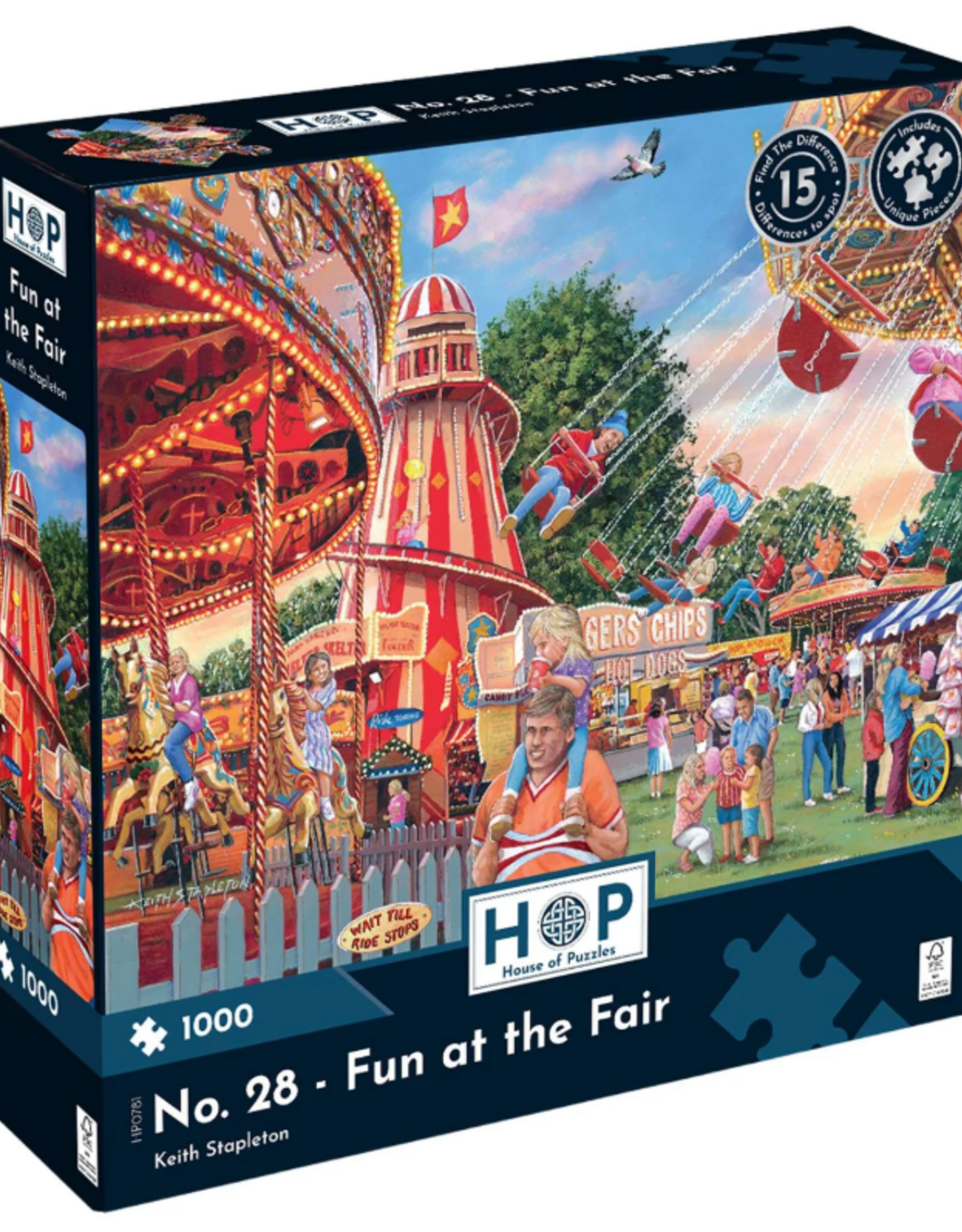 HOP House Of Puzzles Fun at the Fair 1000pc