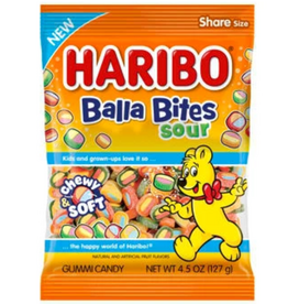 Haribo Haribo Balla Bites Sour Peg Bag 4.5oz