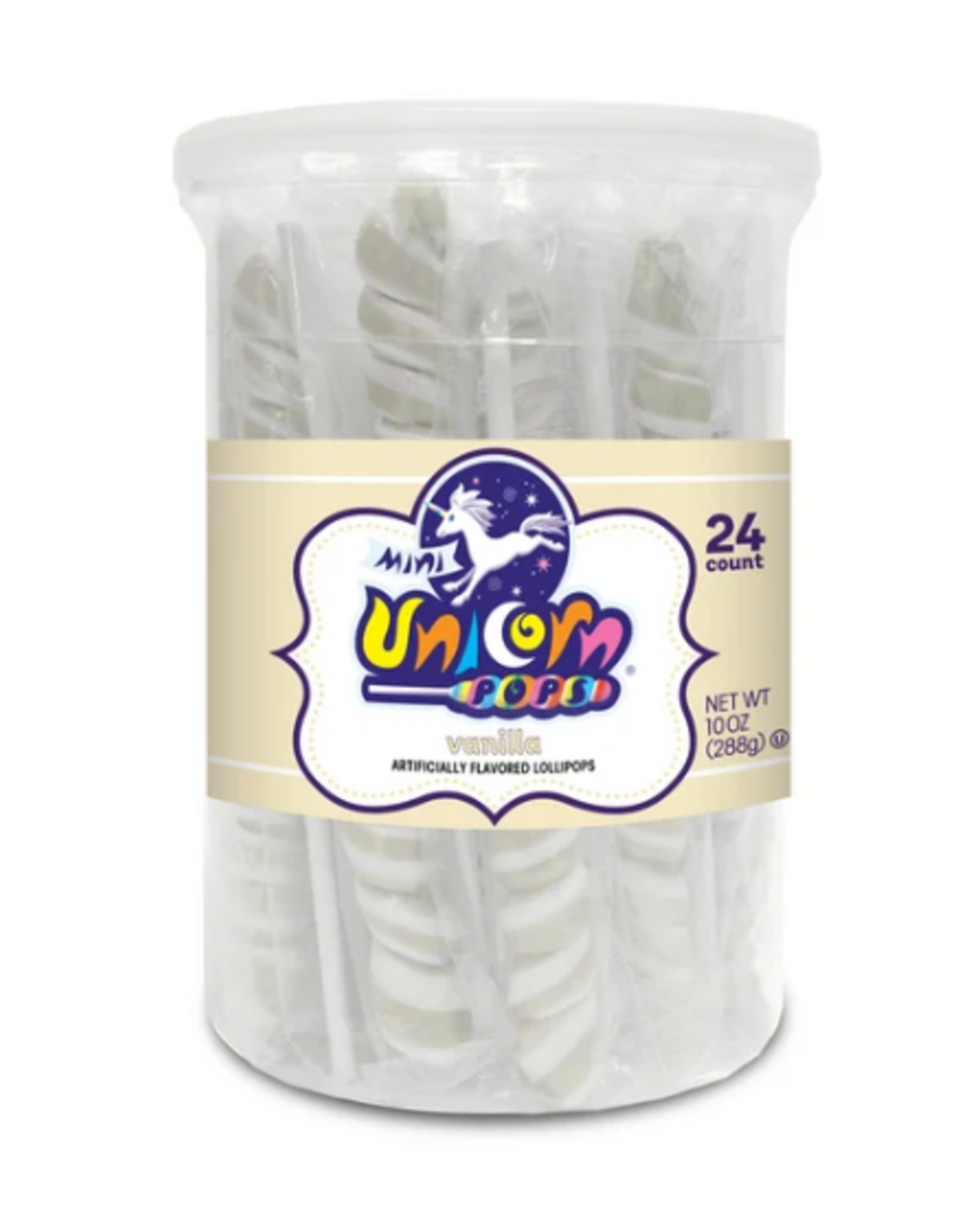Adams & Brooks Adams & Brooks Mini Unicorn Horn - White - Vanilla