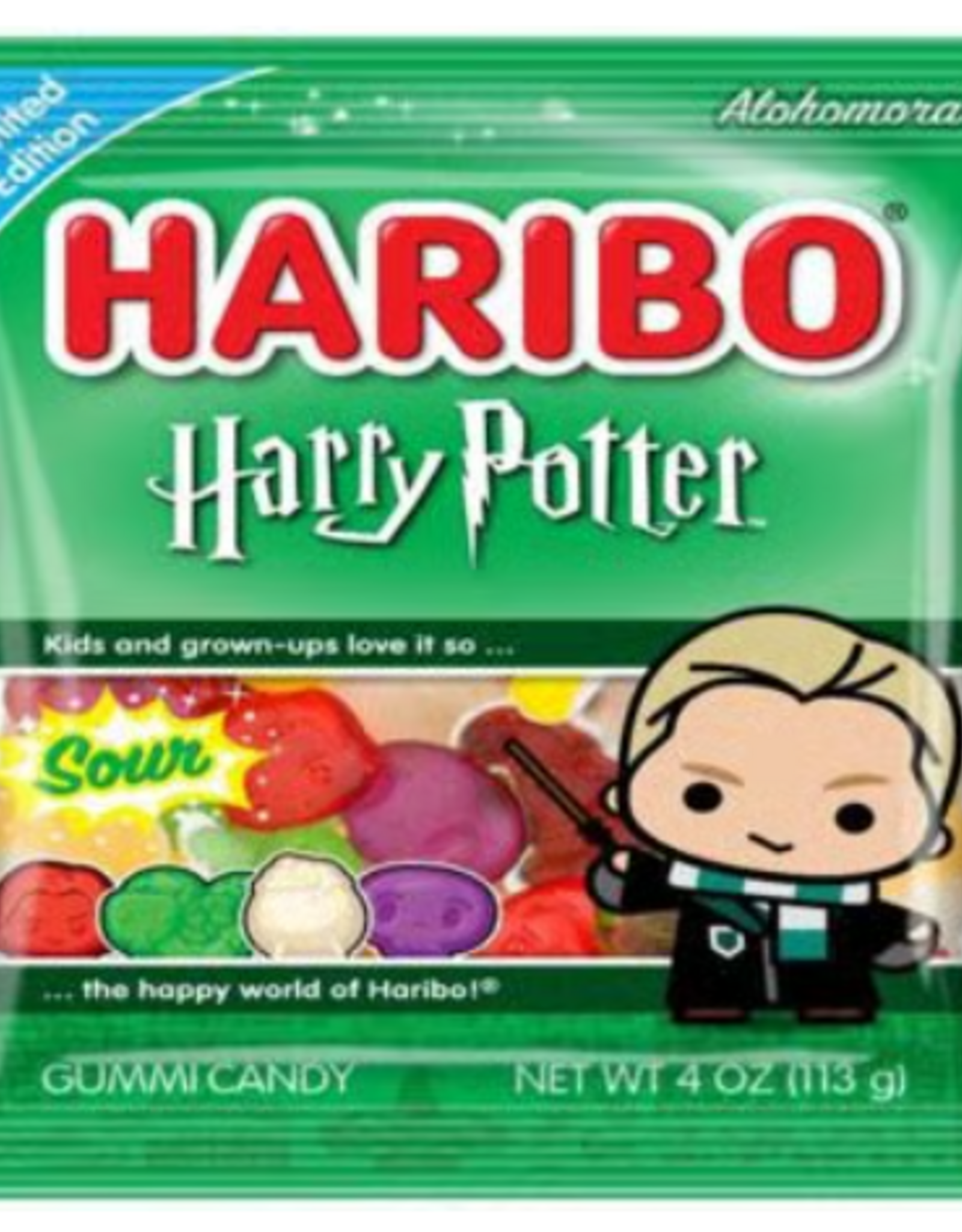 Haribo Haribo Harry Potter Draco Malfoy Sour Peg Bag 4oz