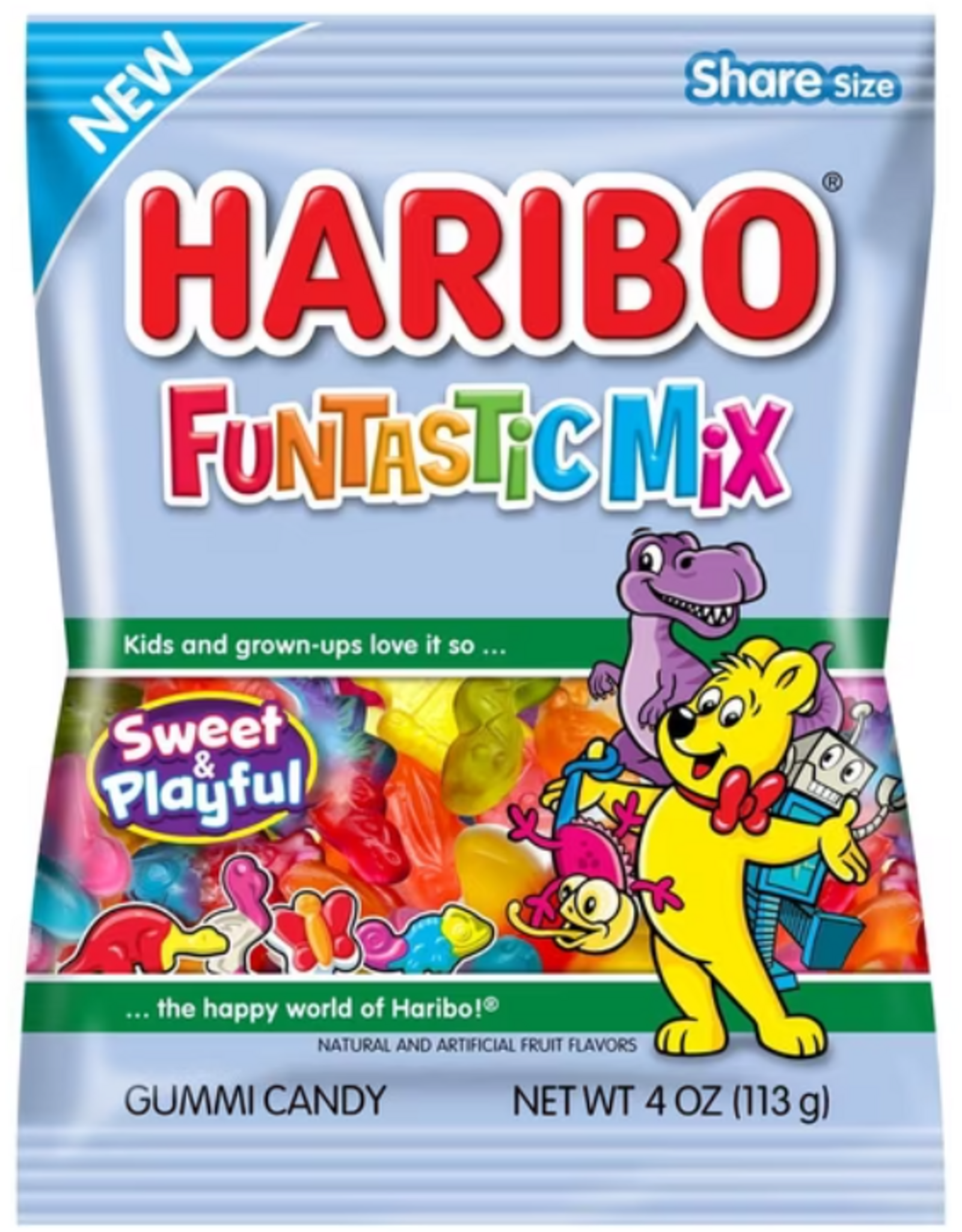 Haribo Haribo Funtastic Mix Peg Bag 4oz