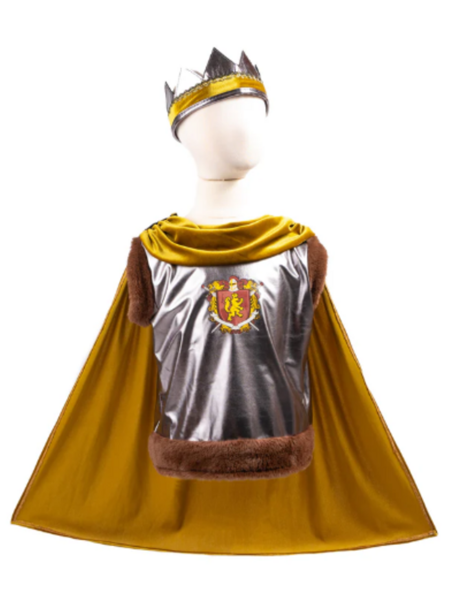 Great Pretenders Sir Wolfheart Tunic, Cape & Crown Size 5-6
