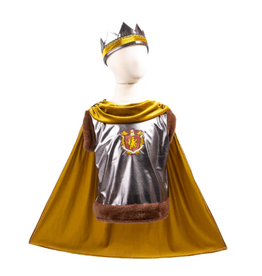 Great Pretenders Sir Wolfheart Tunic, Cape & Crown Size 5-6