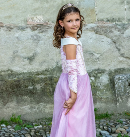 Great Pretenders Velvety Soft Sleeping Sweetheart Princess Gown w/arm warmers Size 5-6
