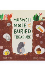 Jellycat Muswell Mole and the Buried Treasure Book