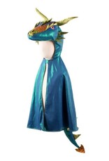 Great Pretenders Emerald Metallic Dragon Cape Size 5-6