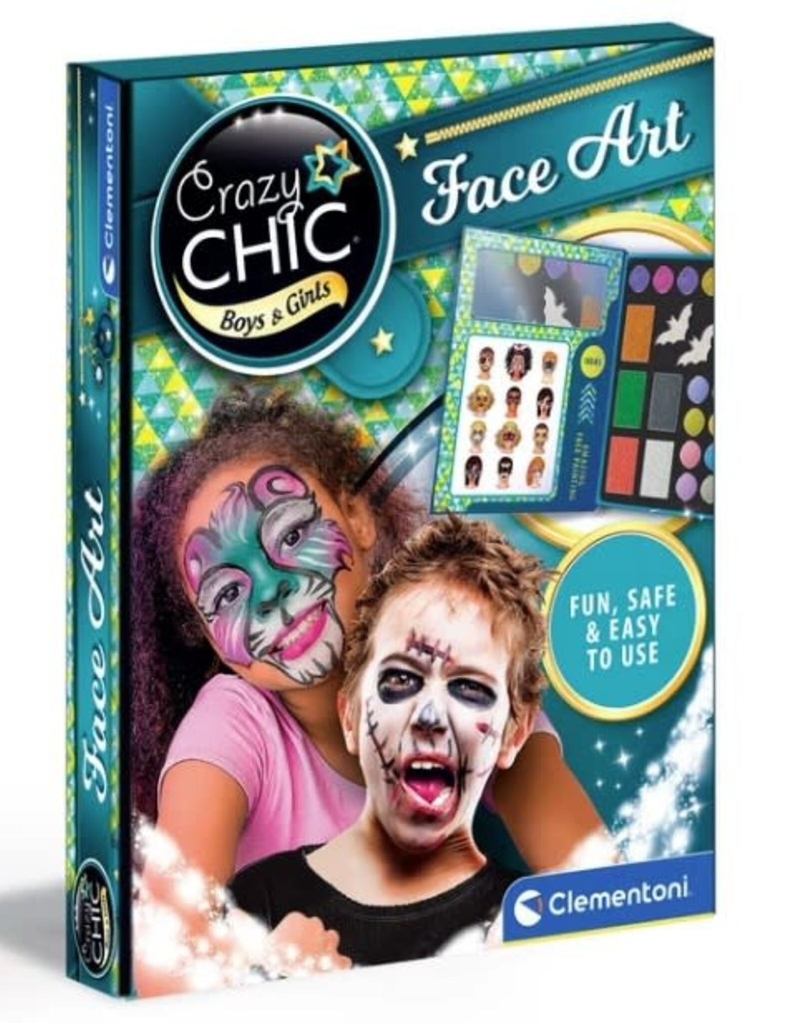 Clementoni Crazy Chic FACE PAINTING (MAKE UP)