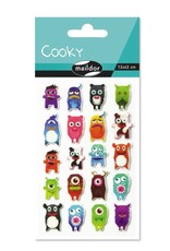 maildor Cooky Stickers Monsters 2  21 Stickers