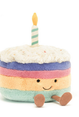 Jellycat Amuseables Rainbow Birthday Cake