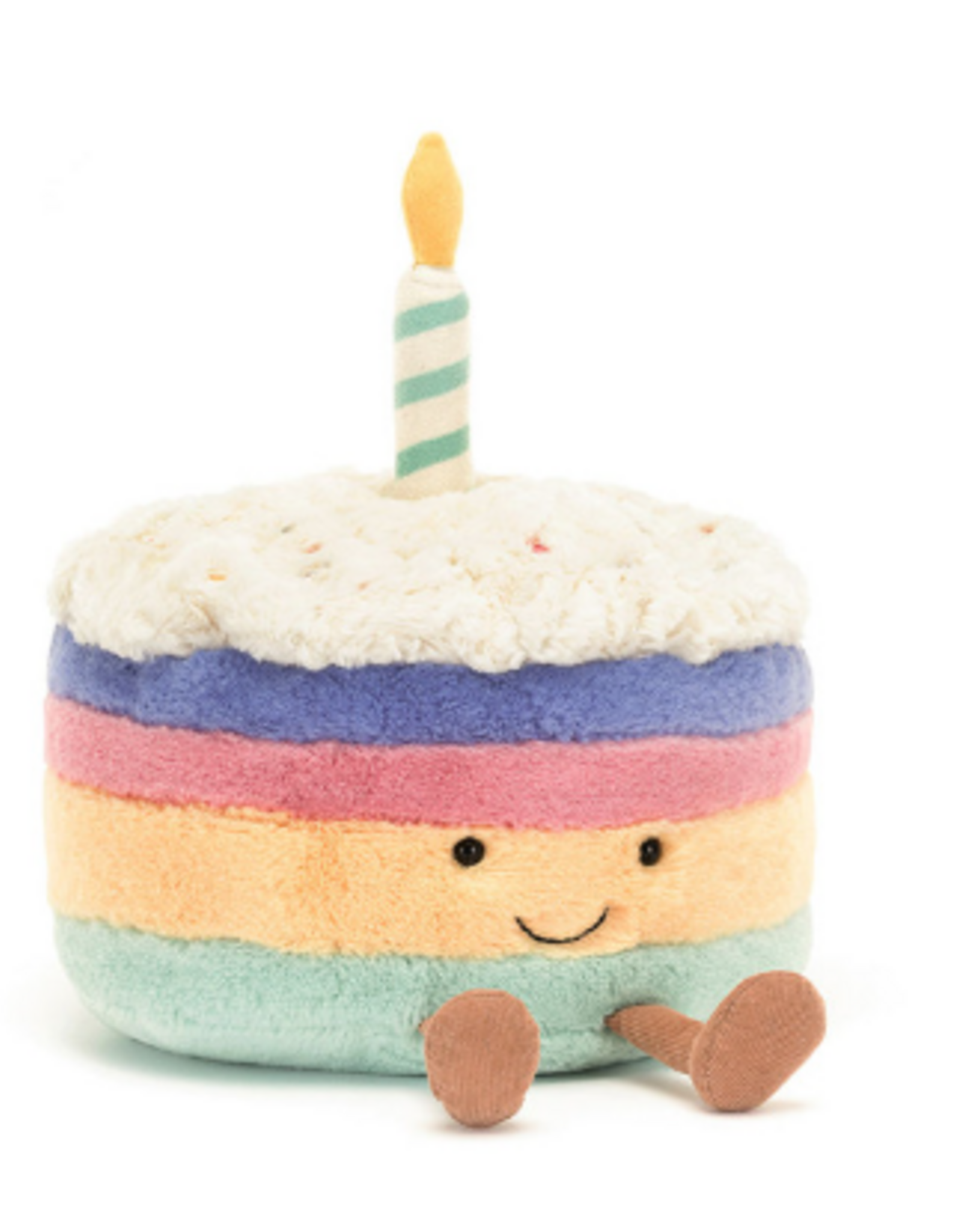 Jellycat Amuseables Rainbow Birthday Cake