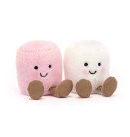 Jellycat Amuseables Pink and White Marshmallows