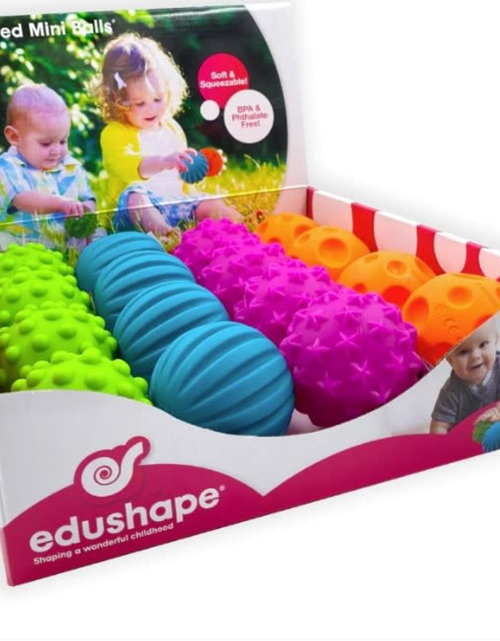 Edushape Textured Mini Balls,