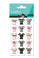 maildor Cooky Stickers Corgies 36 stickers