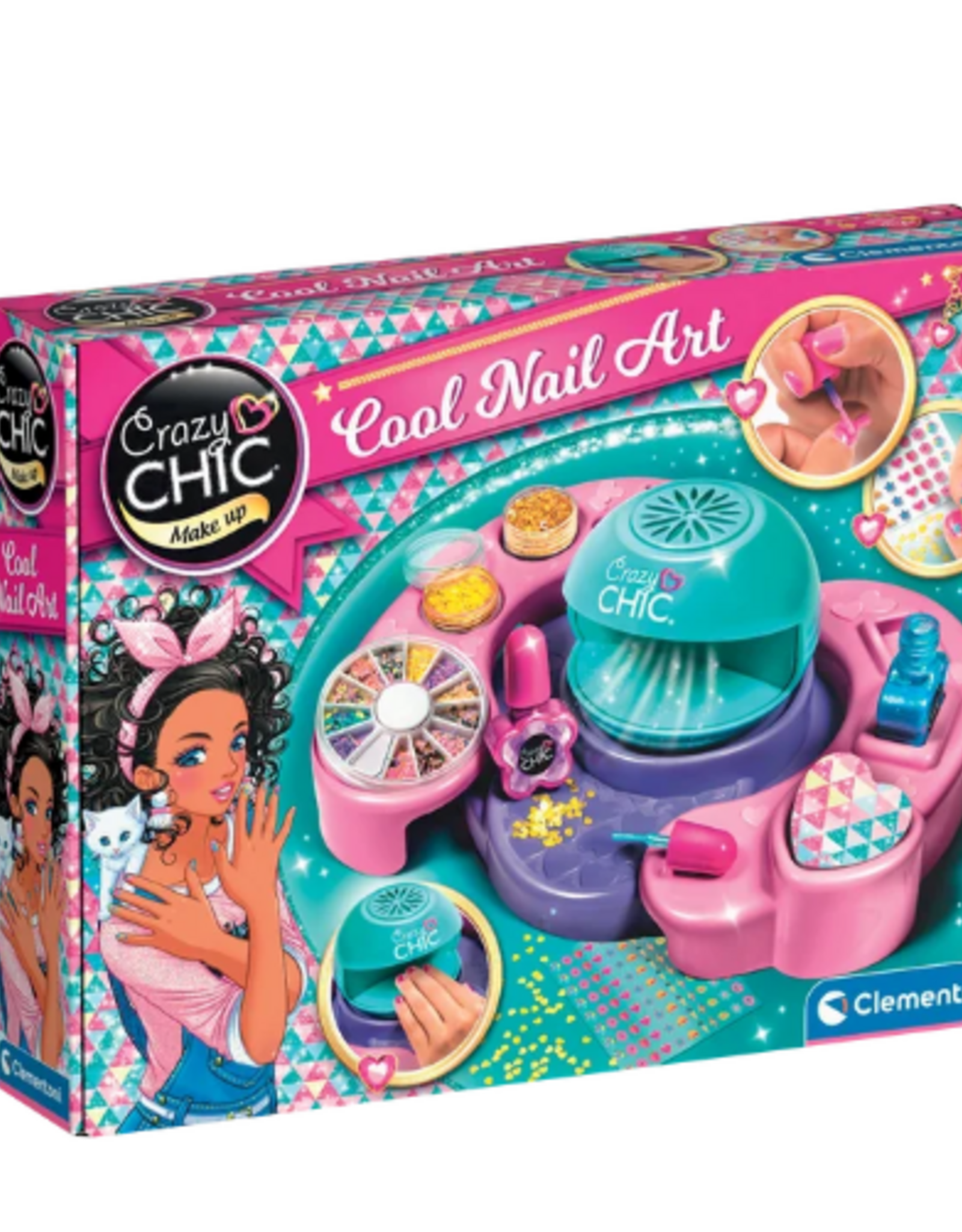 Clementoni CRAZY CHIC - COOL NAIL ART