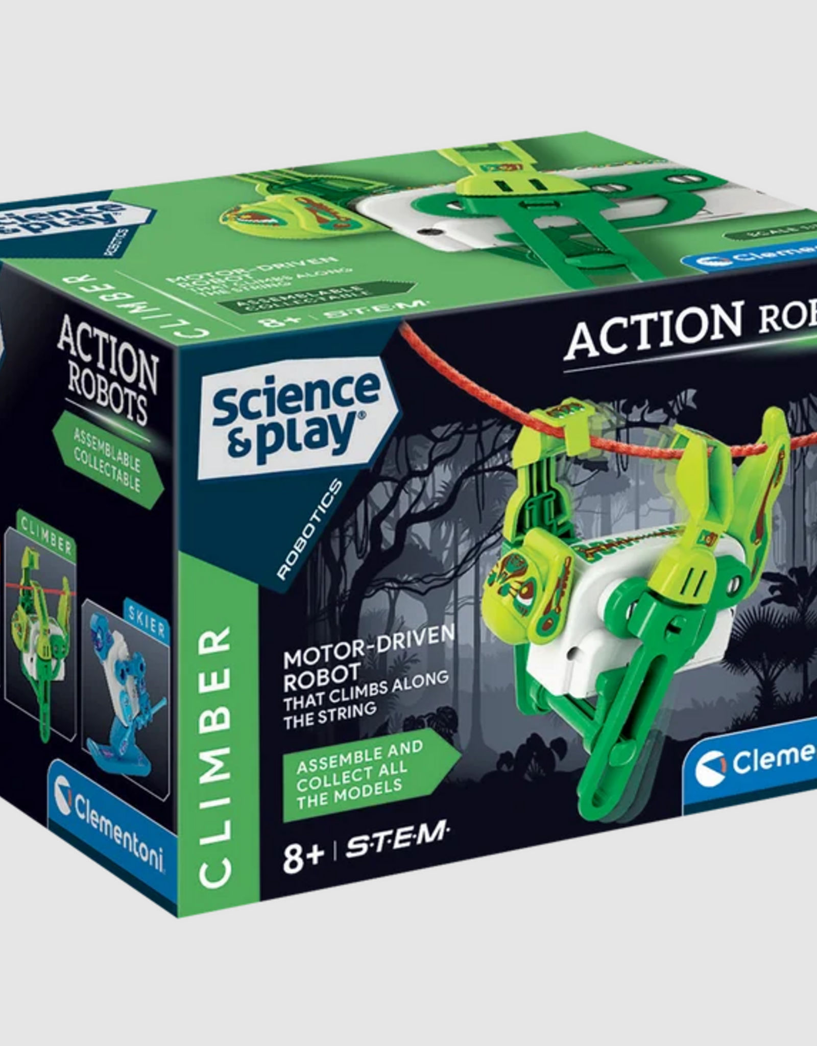 Clementoni SCIENCE & PLAY - EXTREME ROBOT - CLIMBER