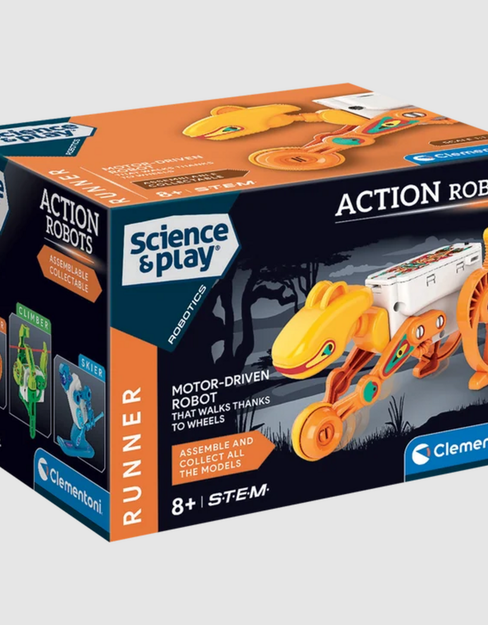 Clementoni SCIENCE & PLAY - EXTREME ROBOT - RUNNER