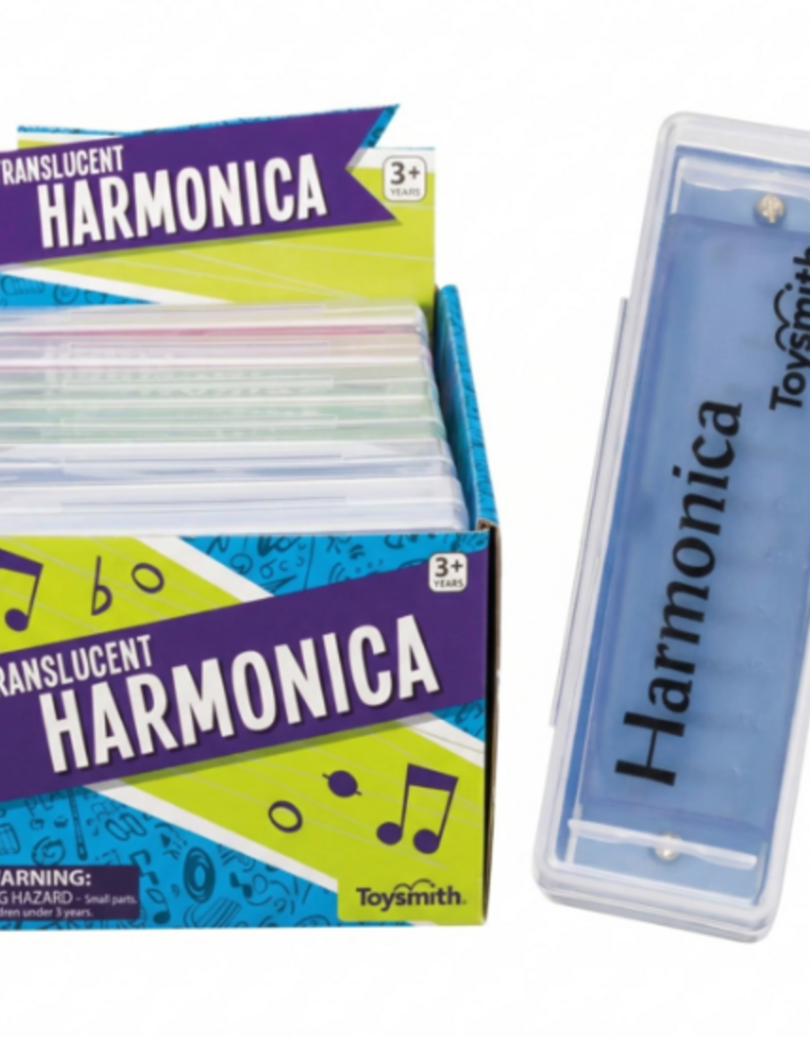 Toysmith Brilliant Harmonica Asst.