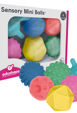 Edushape Sensory Mini Balls, 6 pcs