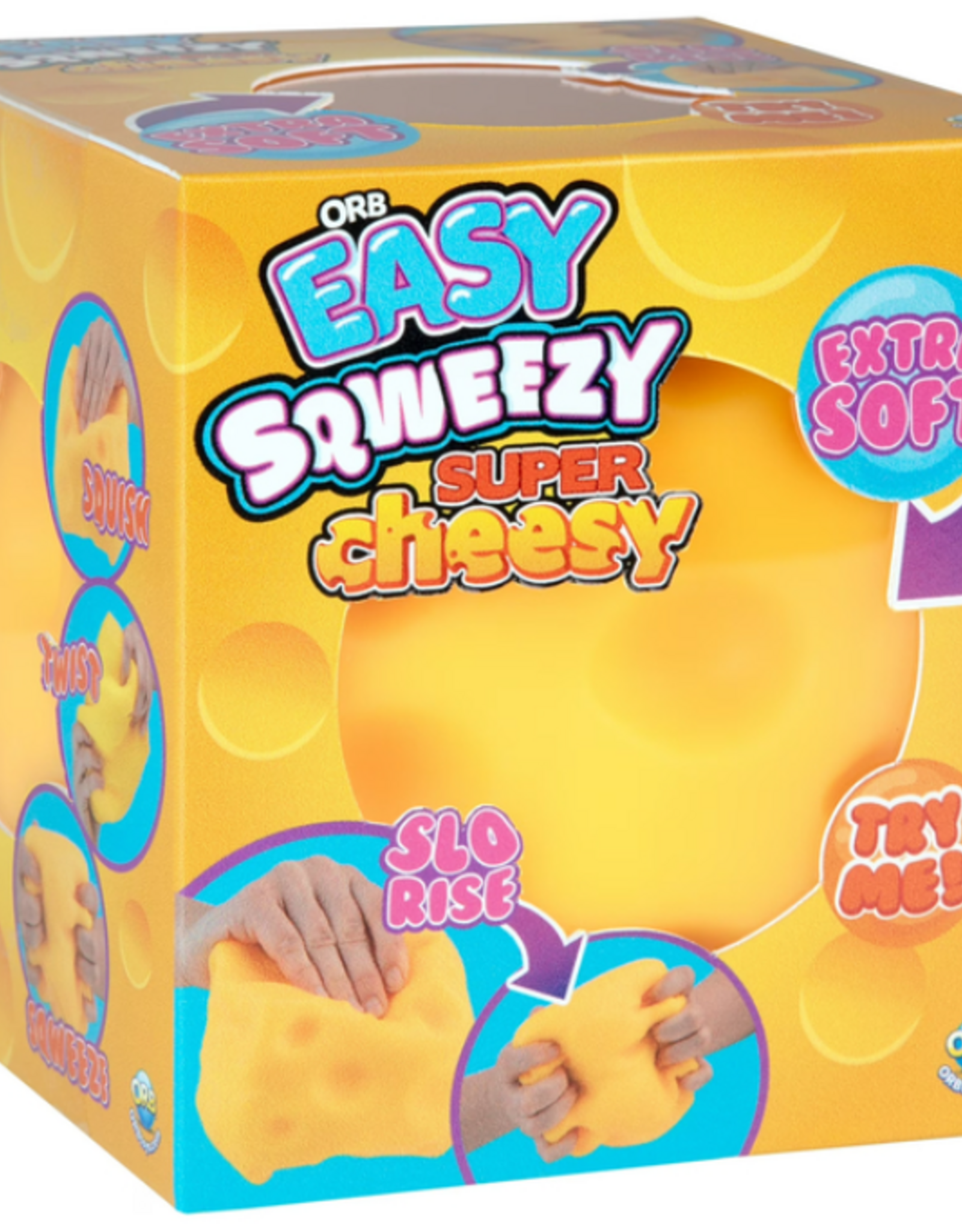 ORBtoys ORB Curisoties Easy Squeezy Super Cheesy