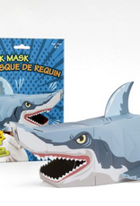 3D Paper Mask 3D Paper Craft Shark Mask - Easy DIY Kids Mask Gift