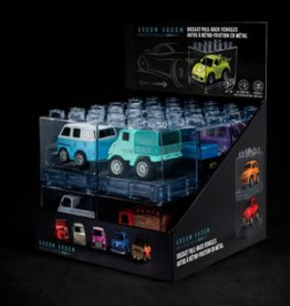 Vroom Vroom VVC Mixed Vehicles - Stackable Pull-Back Diecast