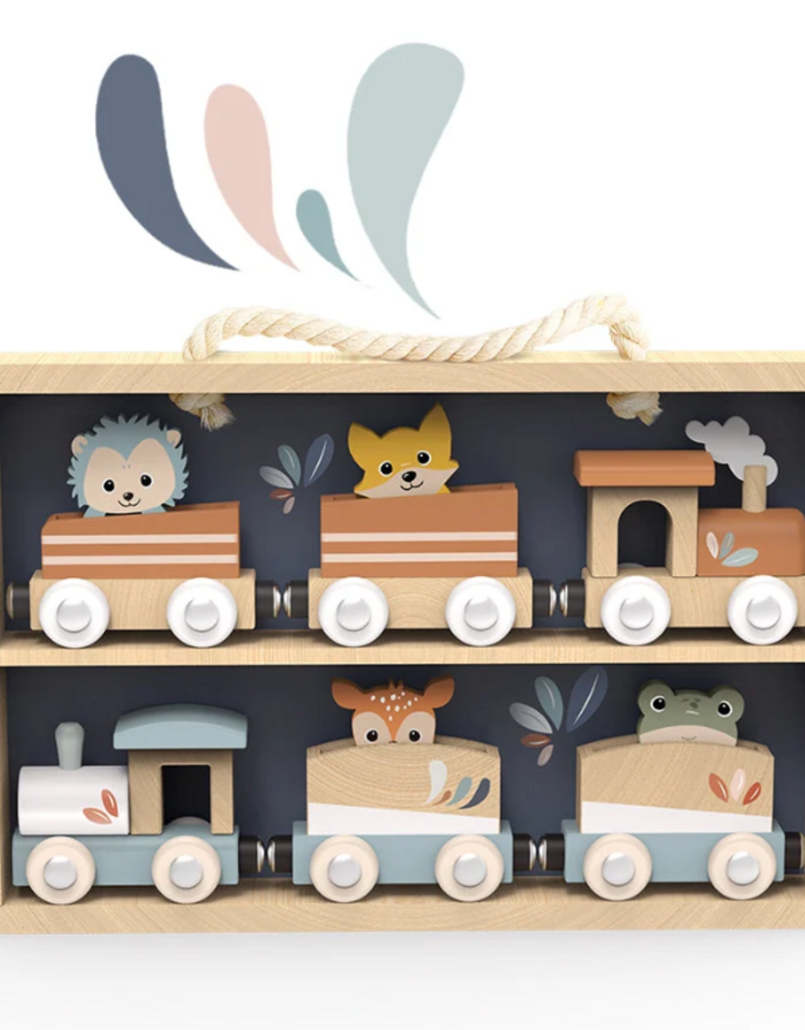 Speedy Monkey Speedy Monkey - Trains Set Display Case