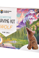 Studiostone Creative Wolf Soapstone Carving Kit