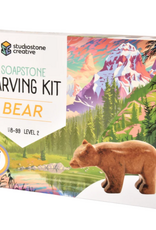 Studiostone Creative Bear Soapstone Carving Kit