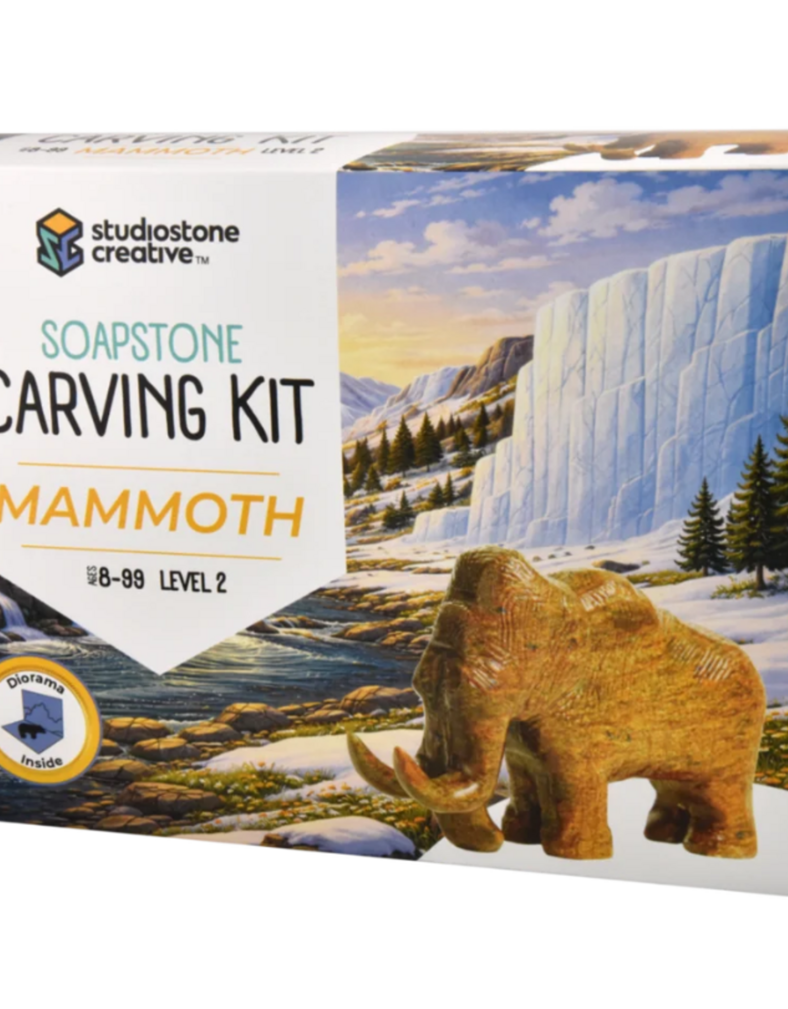 Studiostone Creative Mammoth Soapstone Carving Kit