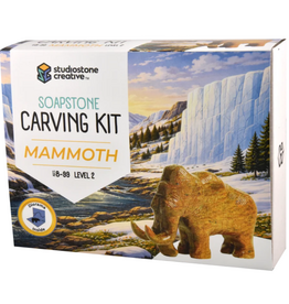 Studiostone Creative Mammoth Soapstone Carving Kit