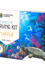 Studiostone Creative Sea Turtle Soapstone Carving Kit