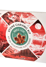 Studiostone Creative Maple Leaf Soapstone Carving Kit